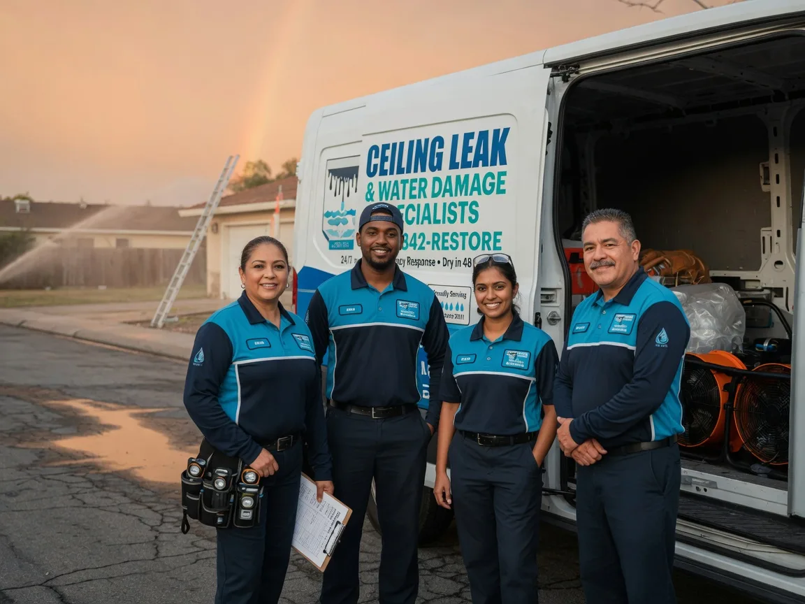 Ceiling Leak Cleanup company in Scotland, TX